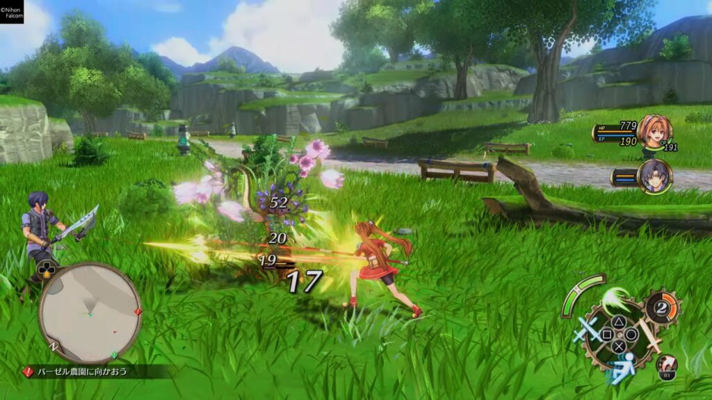 空の軌跡the1st_アクションバトル